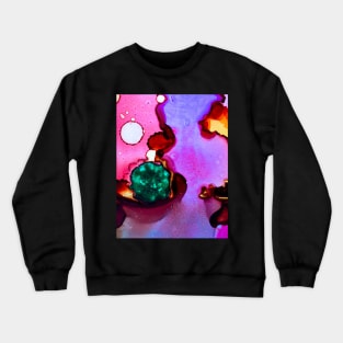 glass pink and bubble Crewneck Sweatshirt